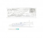 Шприц, 2 мл 100 шт одноразовый с иглой