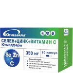 Селен+цинк+витамин C, капсулы 350 мг 60 шт