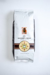 Кофе, Traveler's Coffee (Трэвелерс кофе) 1 кг Ява в зернах жареный с кофеином арабика