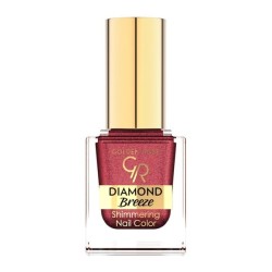 Лак для ногтей, Golden rose (Голден роуз) 10.5 мл Диамонд Бриз Шиммеринг 04 Plum Sparkle