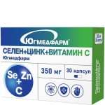 Селен+цинк+витамин C, капсулы 350 мг 30 шт