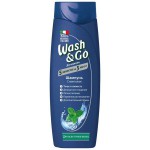 Шампунь для мужчин, Wash&Go (Вош энд Гоу) 200 мл с ментолом для всех типов волос
