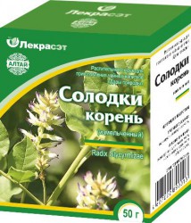 Солодки корень 1 шт. сырье 50 г